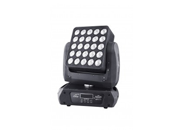 25 moving head matrix lights